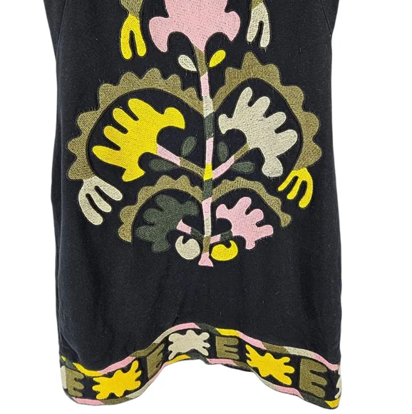 French Connection Colorful Embroidered Bodycon Dress - Picture 6 of 12